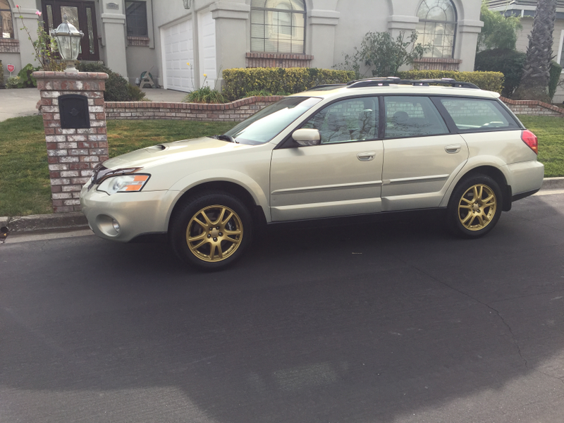 Outback all cleaned up.